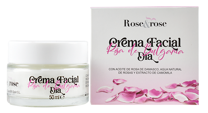 Crema facial Rosa de Bulgaria Rose&rose